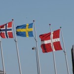 flags norway denmark sweden